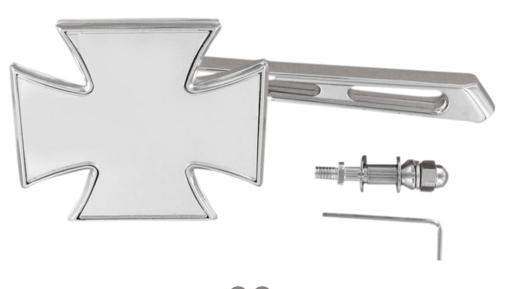 DRAG SPECIALTIES MALTEZE X CHROME MIRROR