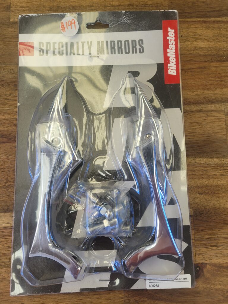 BIKE MASTER MIRRORS SICKLE CHROME