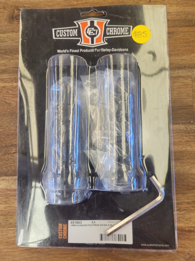FOOT Peg ISO BLACK SMALL CCustom Chrome
