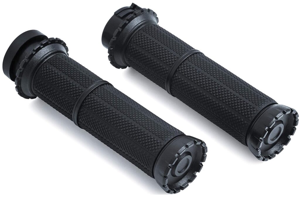 KURYAKYN Riot Handlebar Grips for Throttle and Clutch BLACK