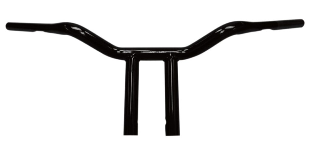 HANDLEBAR - 10 TEE CURVED BLACK Drag Specialties