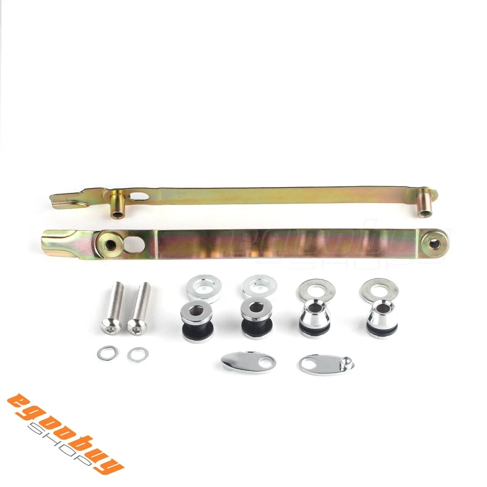 Detachable Sissy Bar Docking Hardware Kit For Harley Dyna FXDWG 2010-17